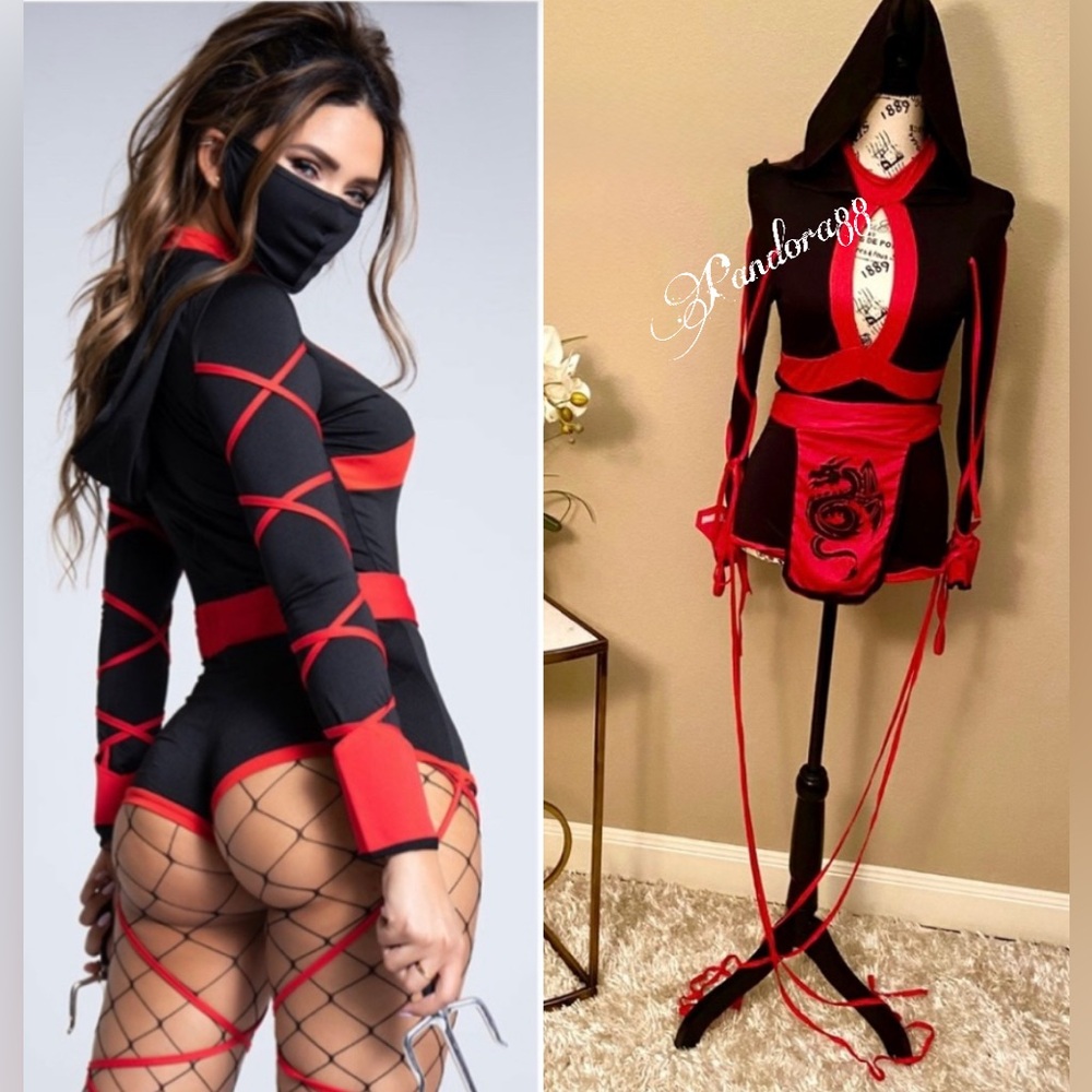 Leg Avenue Sexy ninja dragon costume Halloween